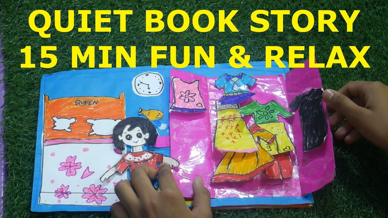 Story Time with Quiet Books: Perfect for Kids’ Relaxation #QuietBookStoryTime #BedtimeStories #funny