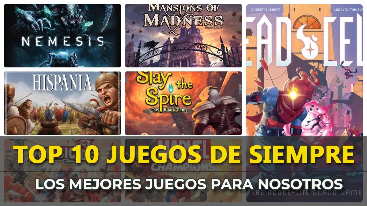 Top 10 Juegos de siempre