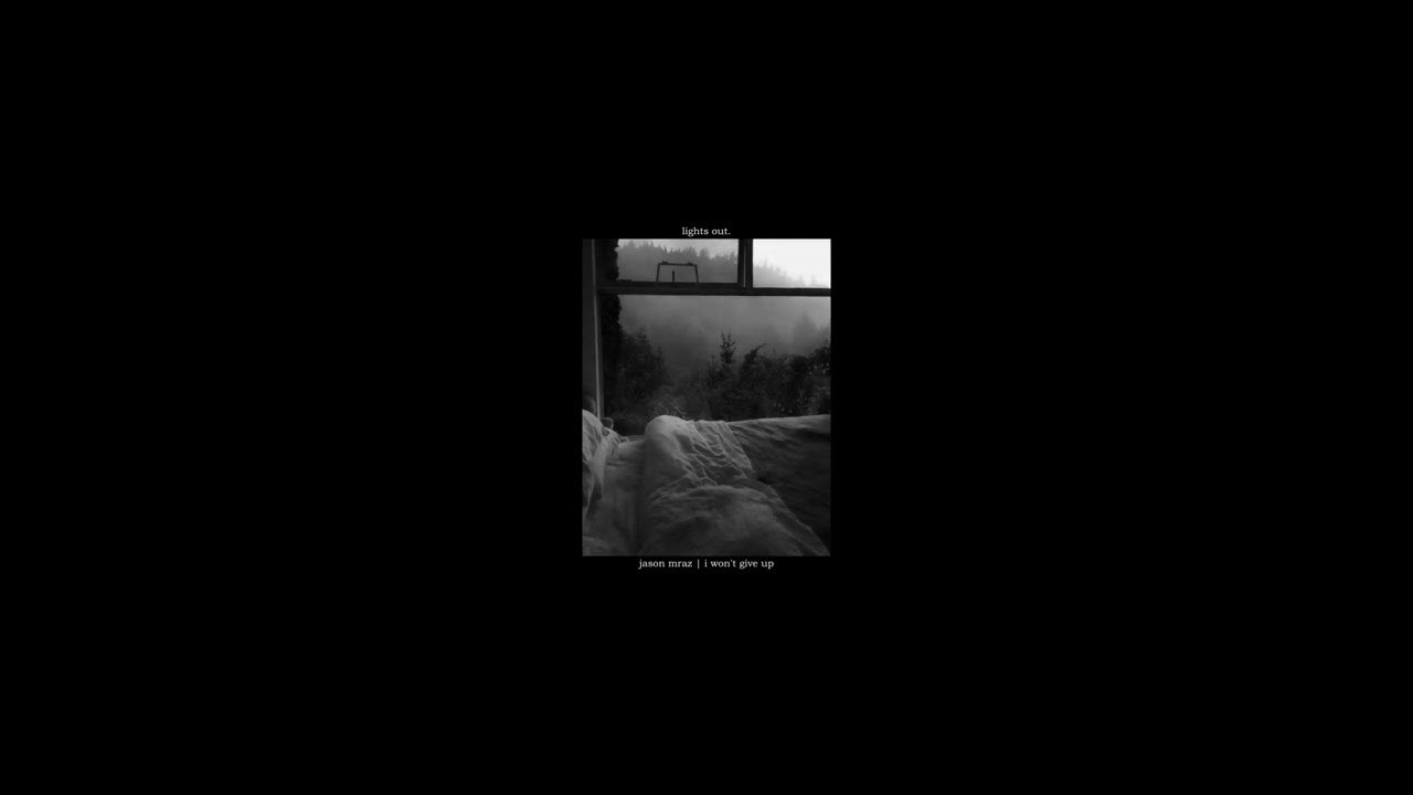 Jason Mraz | I Won't Give Up ( Slowed/Reverb )