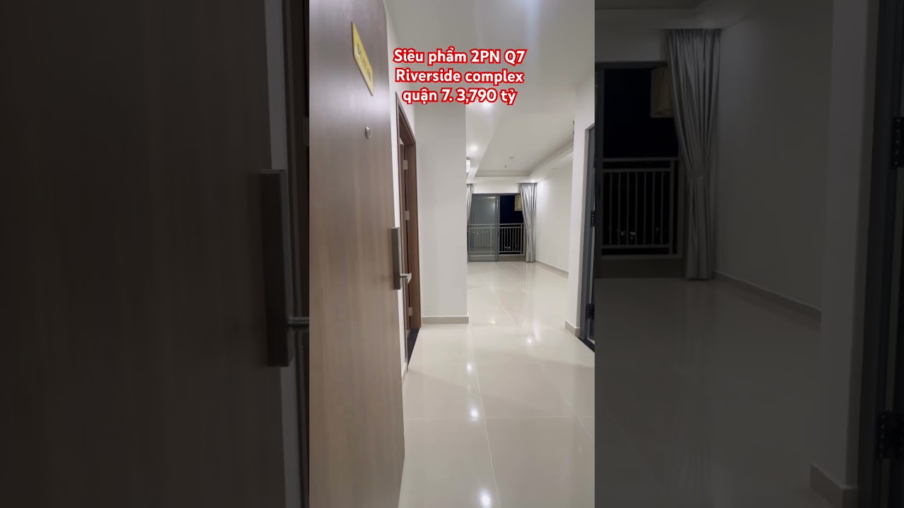 B&aacute;n căn 2PN q7 Saigon Riverside complex quận 7. Gi&aacute; 3,790 tỷ nh&agrave; mới #q7saigonriverside #canhoquan7