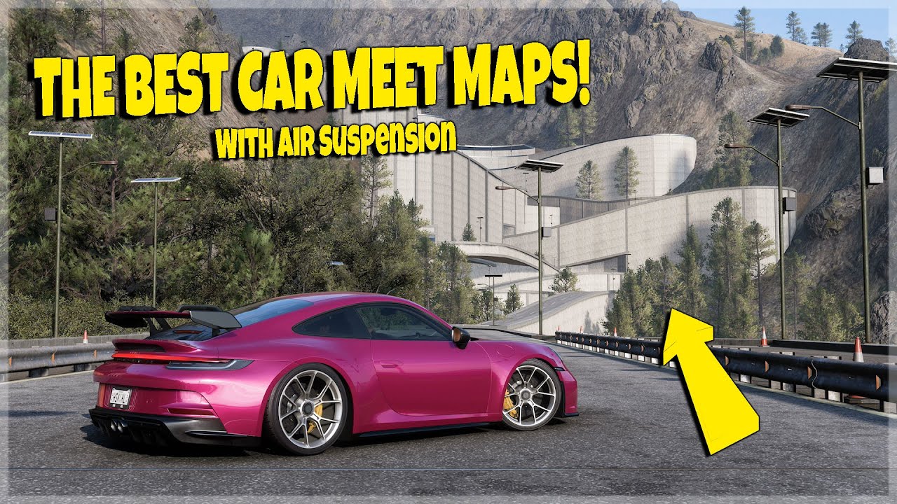 Forza Horizon 5 | The Best Car Meet Maps! +Air Suspension (FH5 Custom Maps)