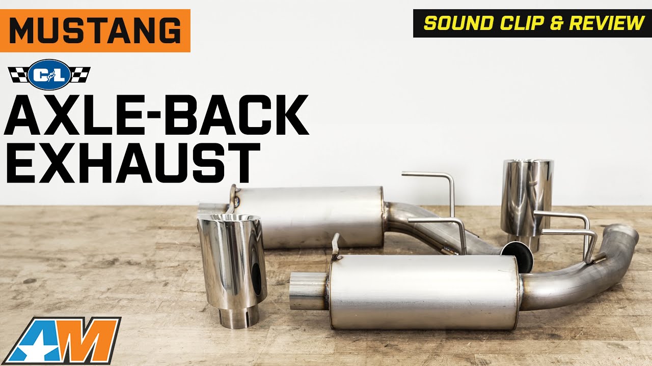 2011-2014 Mustang V6 C&L Sport Axle-Back with Polished Tips Review & Sound Clip