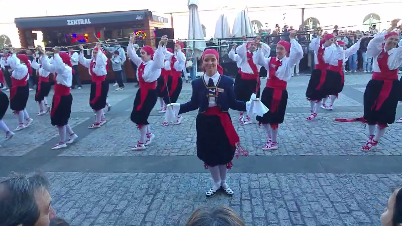 Igartzako Ezpata Dantzari eta Erraldoiak. Iruñea 2024-09-14