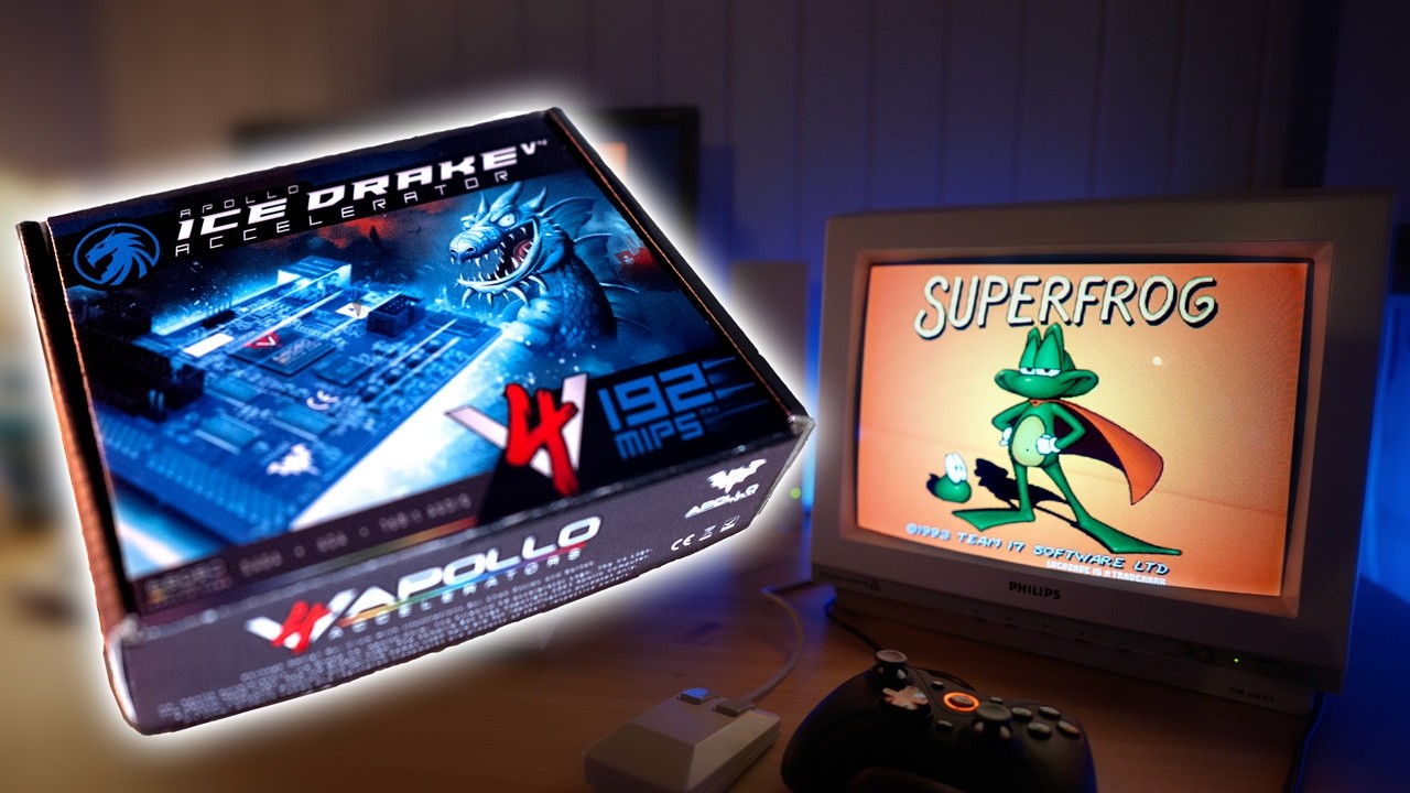 The Apollo IceDrake for Amiga 1200