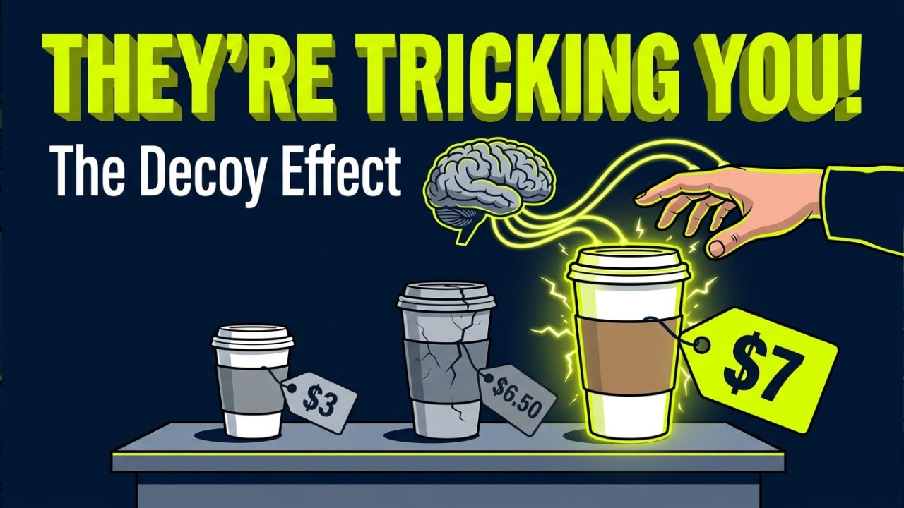 How Brands Force You to Spend More (The Decoy Effect)