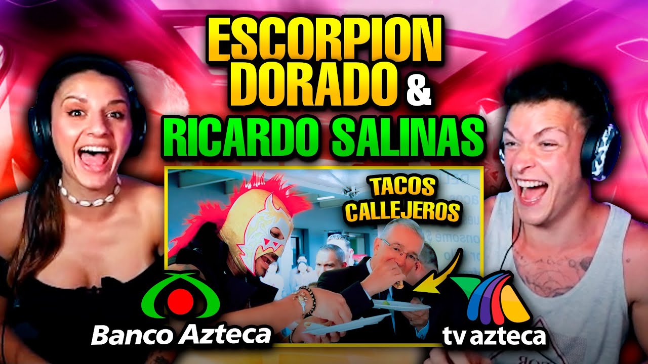 🇪🇸 ESPAÑOLES REACCIONAN a ESCORPION AL VOLANTE con RICARDO SALINAS 🇲🇽 *millonario mexicano*