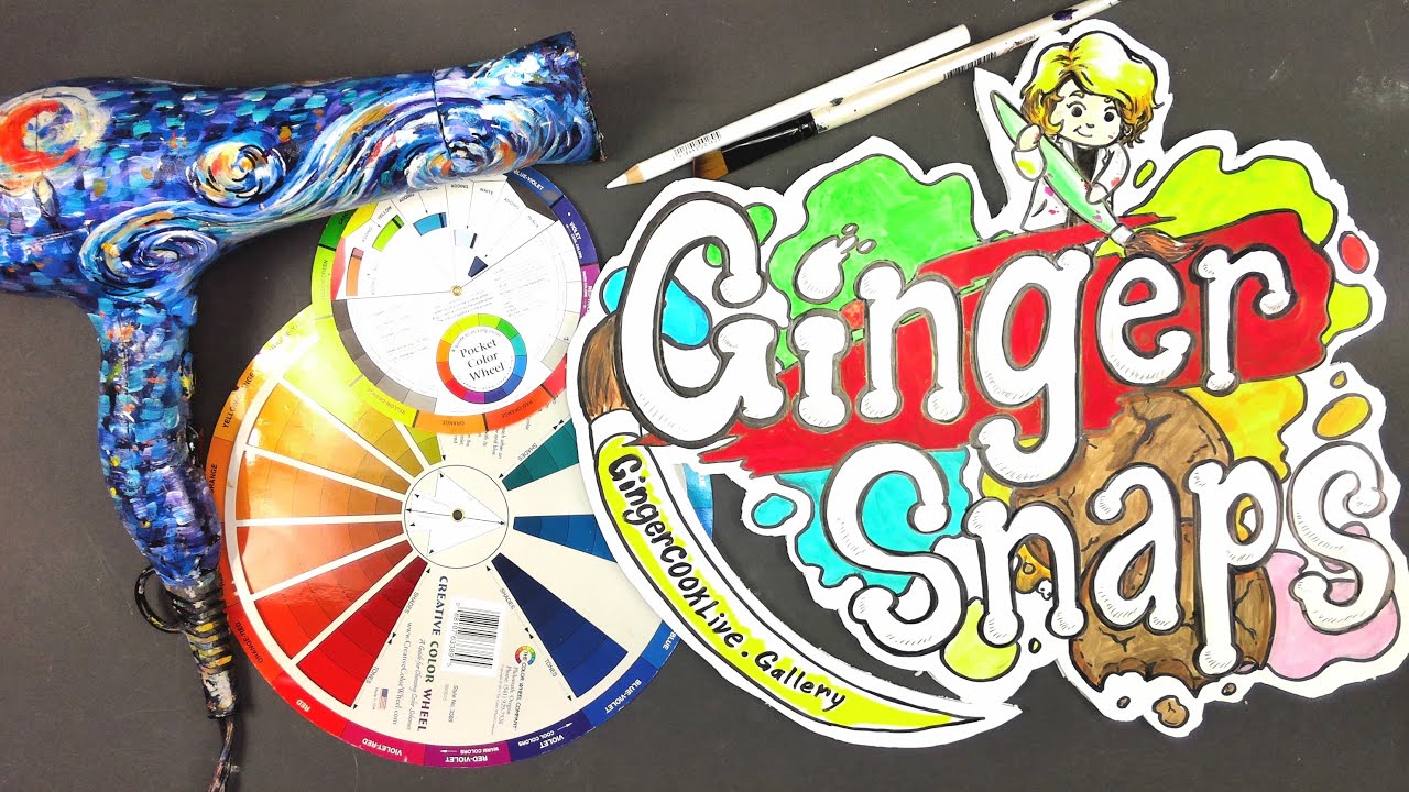 10 Mistakes Commonly Made by New Acrylic Artists: A Ginger Snap Lesson