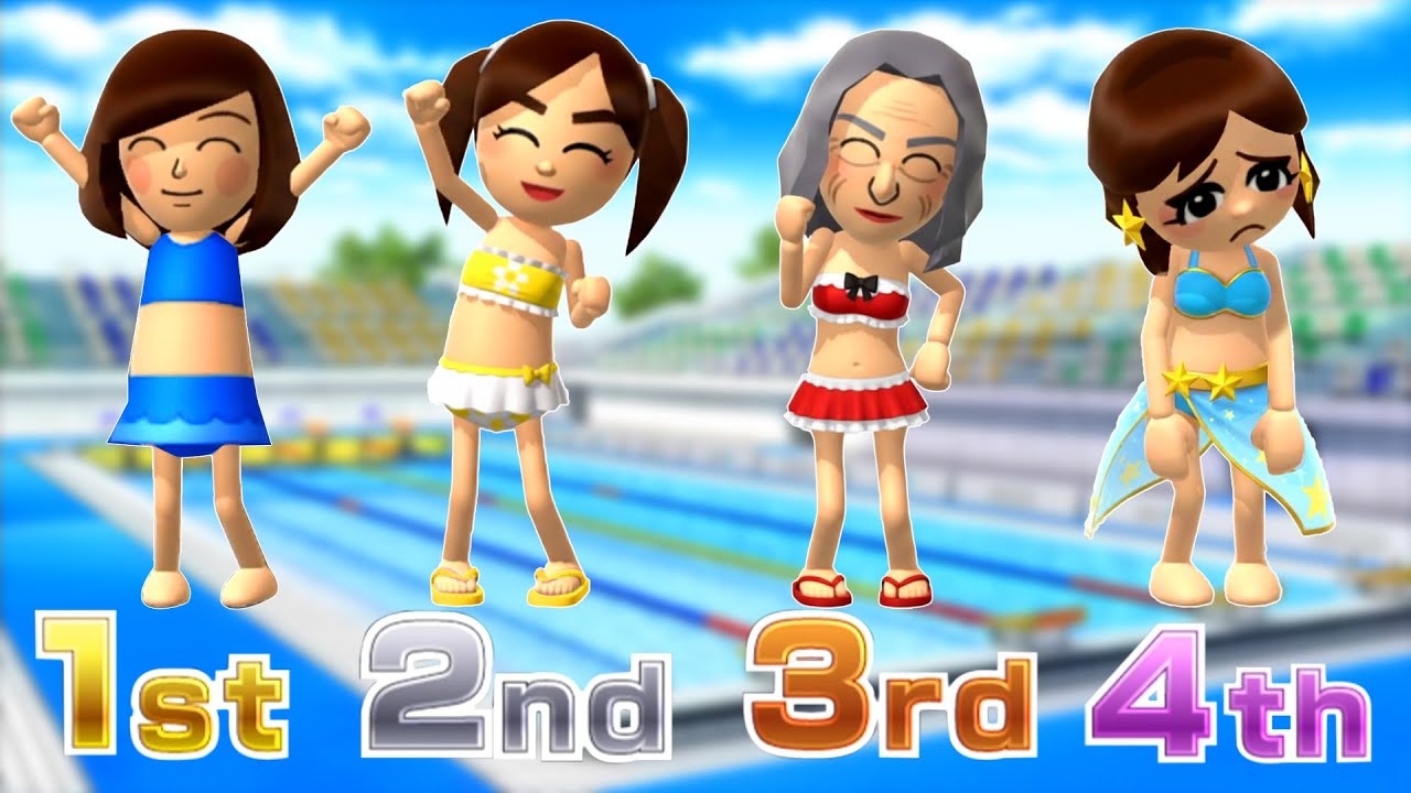 Wii Party U Minigames Play as Mizuho Vs Master CPU