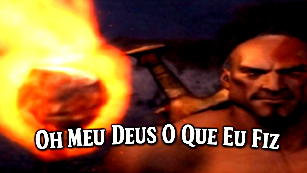 OH MEU DEUS O QUE EU FIZ | GOD OF WAR COM A DUBLAGEM STR BRASIL