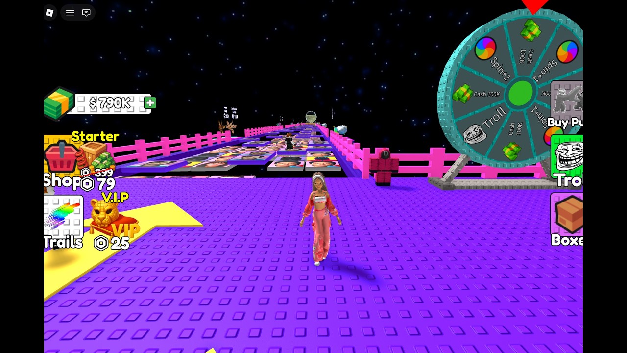 ONE WRONG STEP = GAMEOVER ULTIMATE SQUID GAME GLASS BRIDGE CHALLANGE DAY-6 #roblox #viral #usa