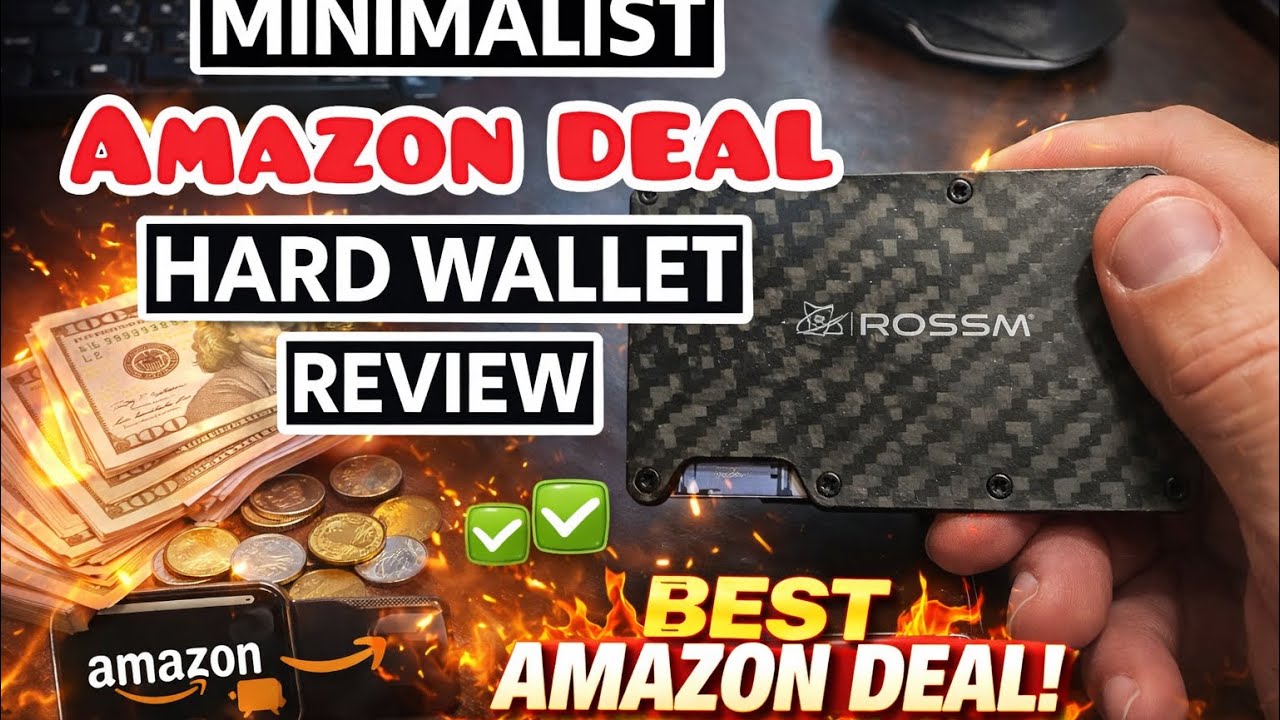 Minimalist Hard Wallet review!!  Amazon deals!!! #amazonproduct #amazonproducts