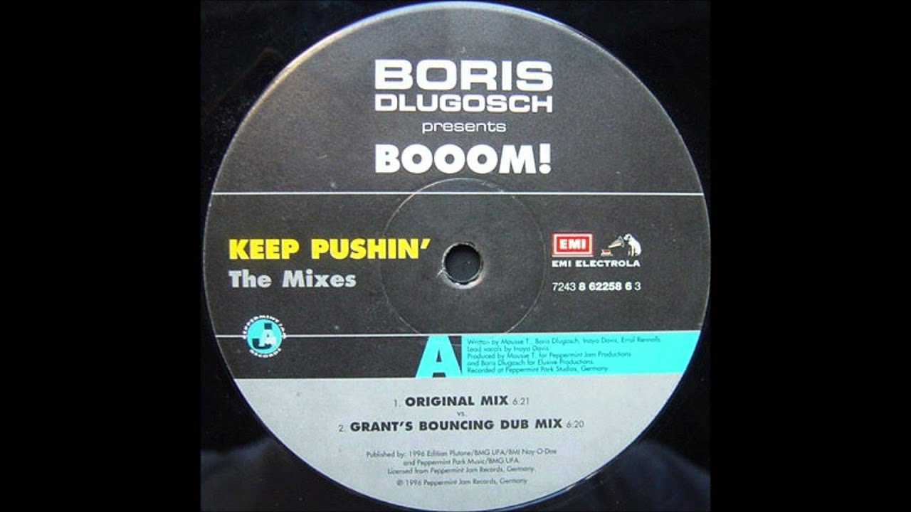 Boris Dlugosch - Keep Pushin' (Original Mix) 1995