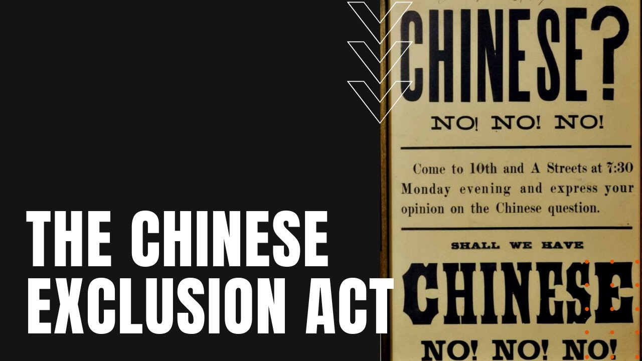Chinese Exclusion Act of 1882