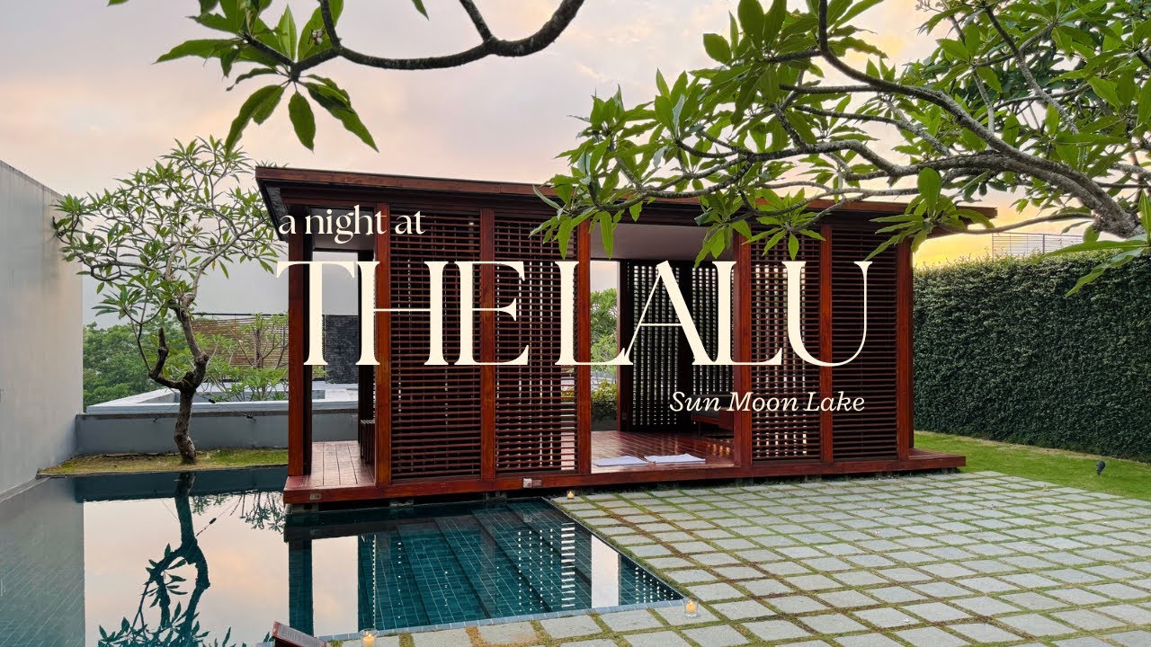 🪷 STAYCATION at the lalu hotel taiwan | courtyard pool villa tour