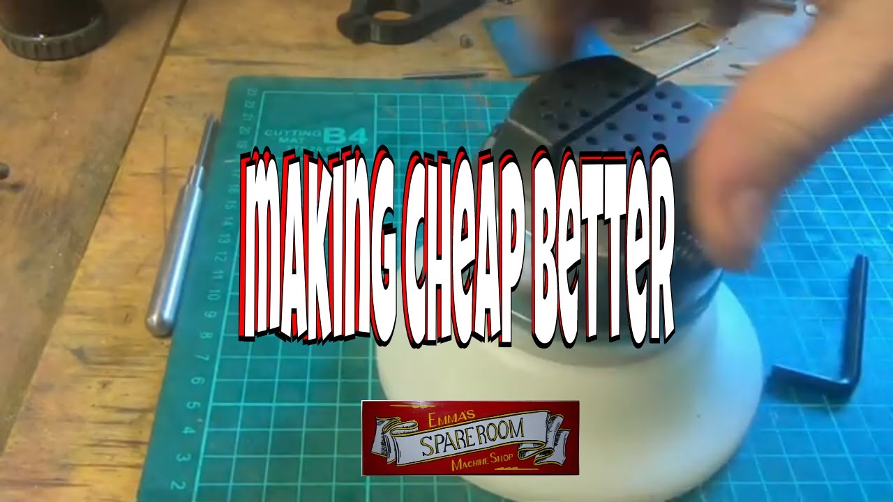 some quick makeovers on a chinese engraving vice