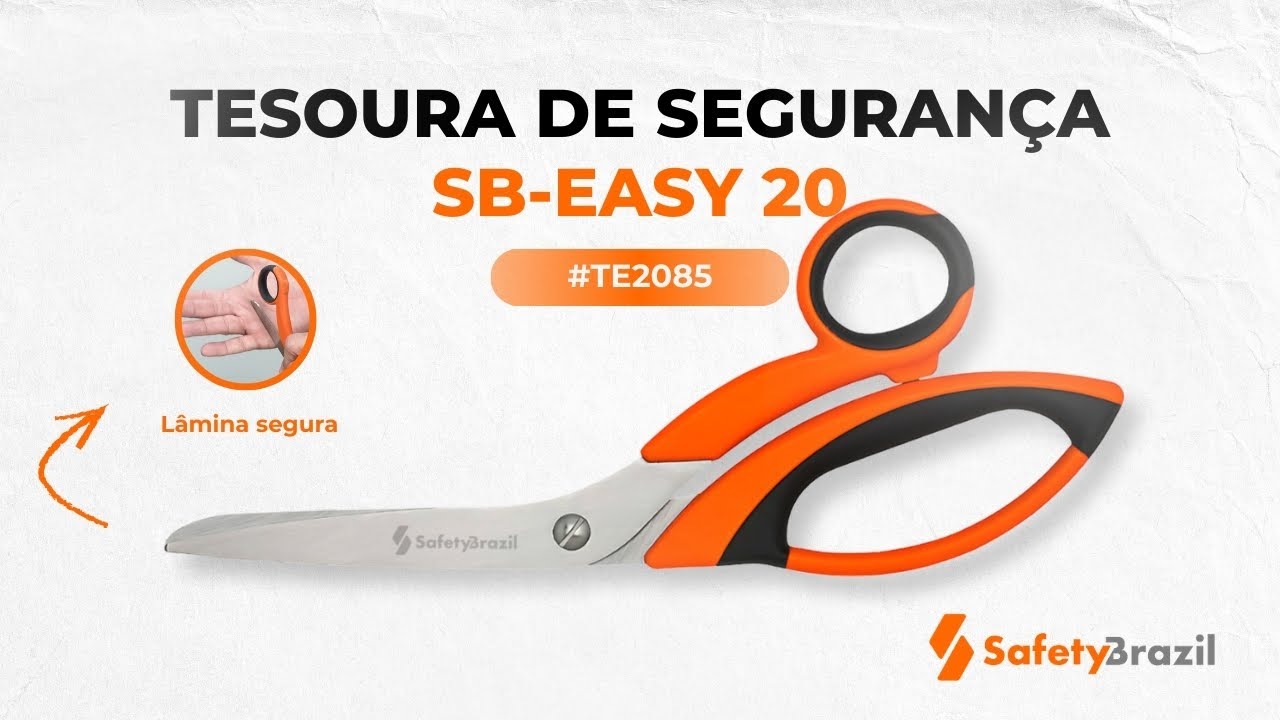 Tesoura de Seguran&ccedil;a SB-EASY 20 (#TE2085)