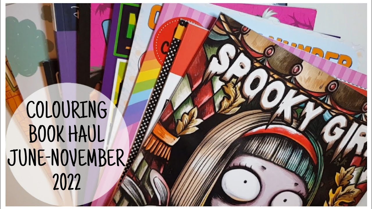 New Adult Colouring Books | June-November 2022 | COLOURING BOOK HAUL