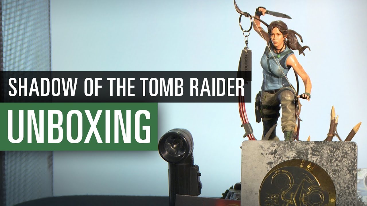 Shadow of the Tomb Raider UNBOXING | Ultimate Edition des Action-Adventures