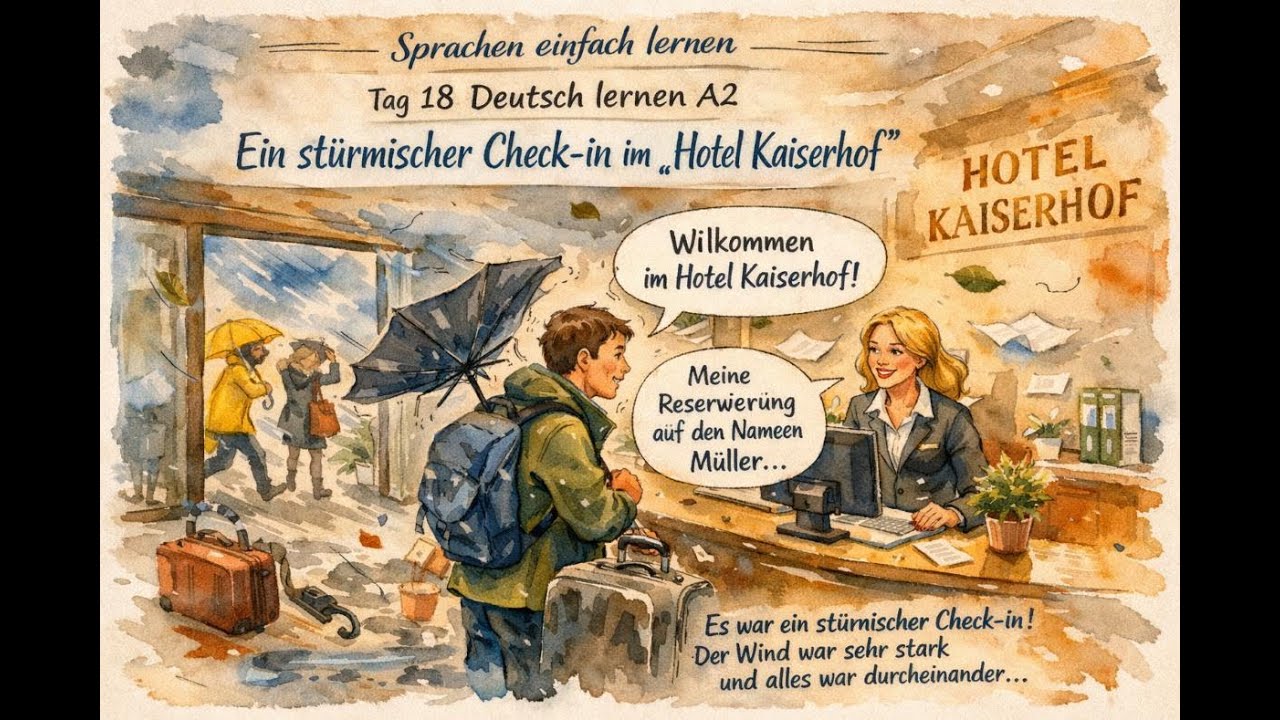 Tag 18 Deutsch lernen A2 