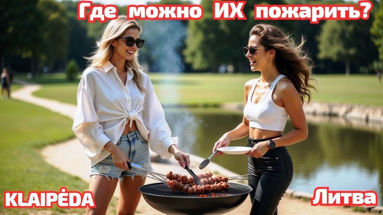 Klaipėda. Тут можно ЖАРИТЬ. История в цвете. Литва #литва #klaipėda