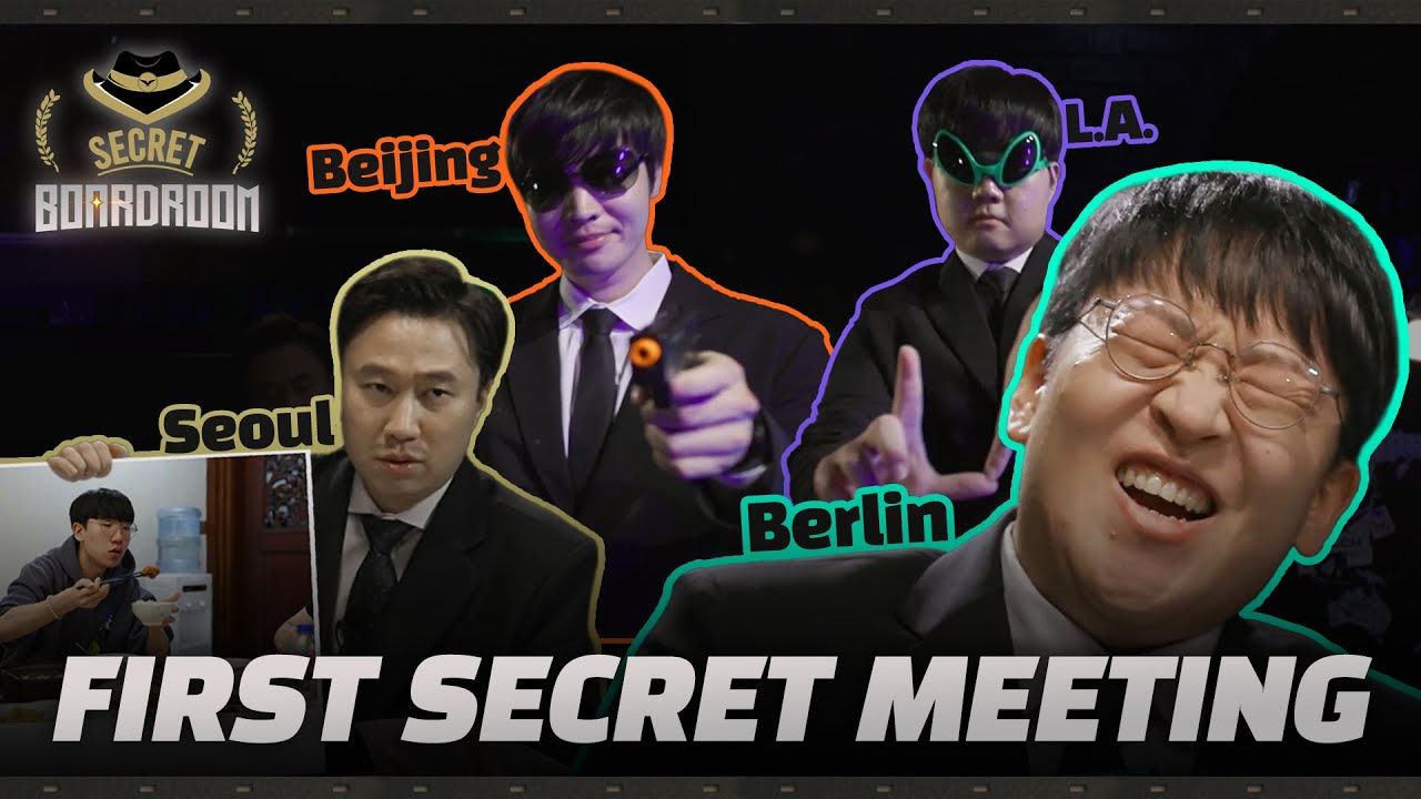 [Ep.01] FIRST SECRET MEETING - Seoul, Beijing, L.A., Berlin | SECRET BOARDROOM