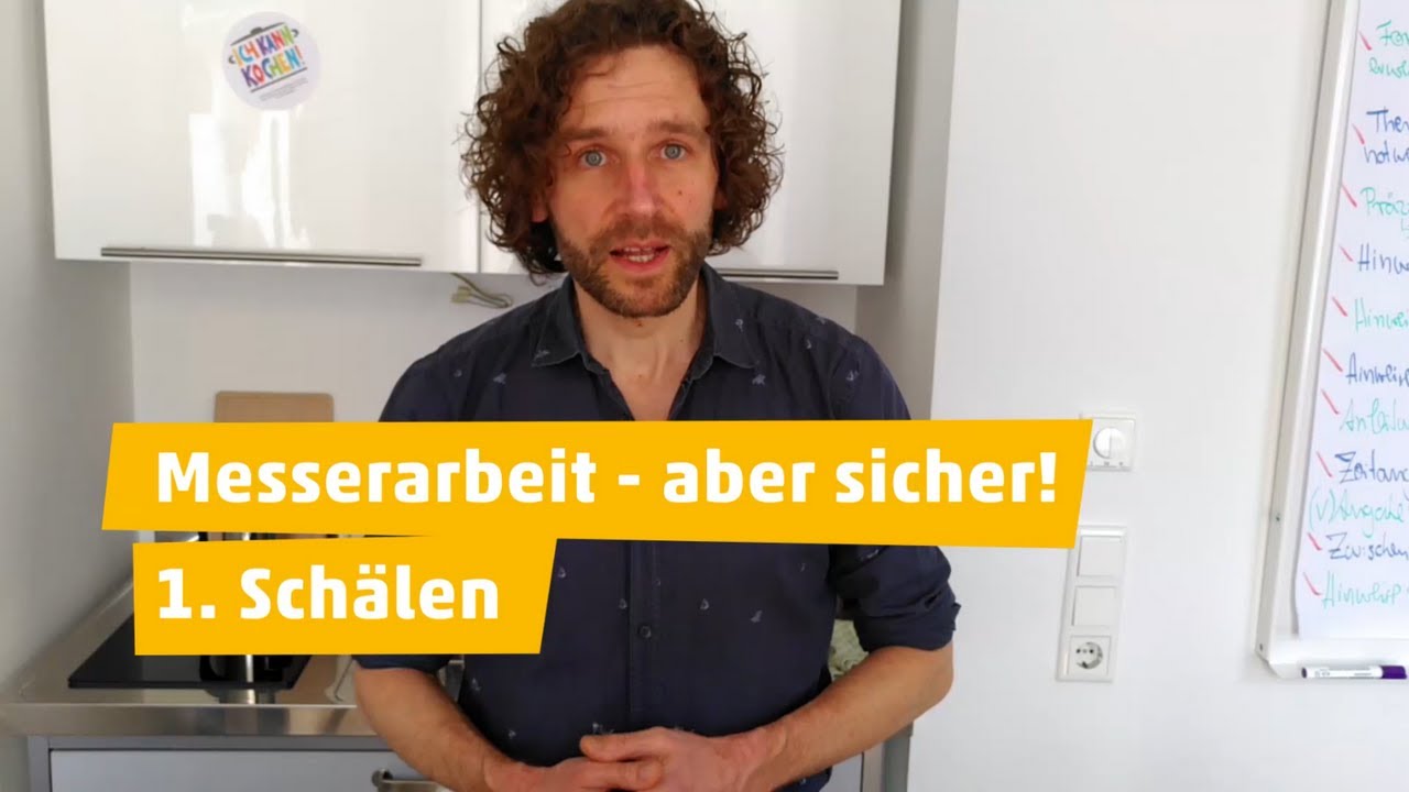 Familienk&uuml;che: Messerarbeit - aber sicher | 1. Sch&auml;len | ICH KANN KOCHEN