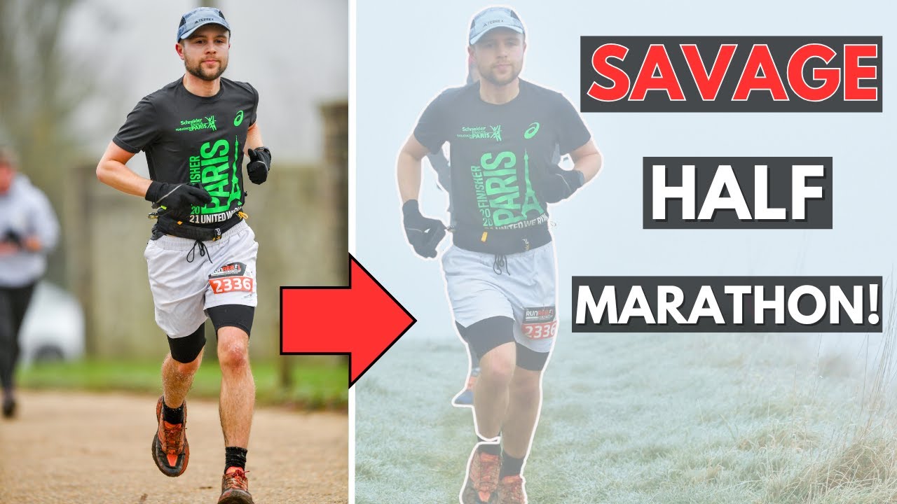 The HARDEST Half Marathon I've Ever Done! Running The Sussex Downs Half Marathon