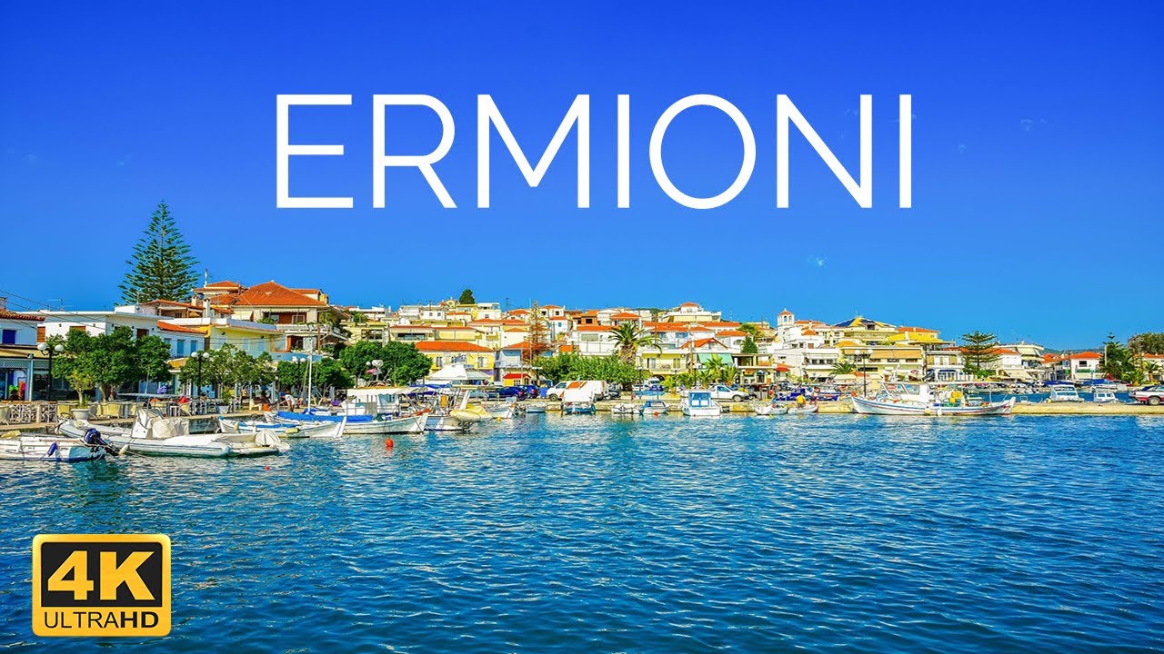 Ermioni ,Greece 🇬🇷 | 4K Drone Footage