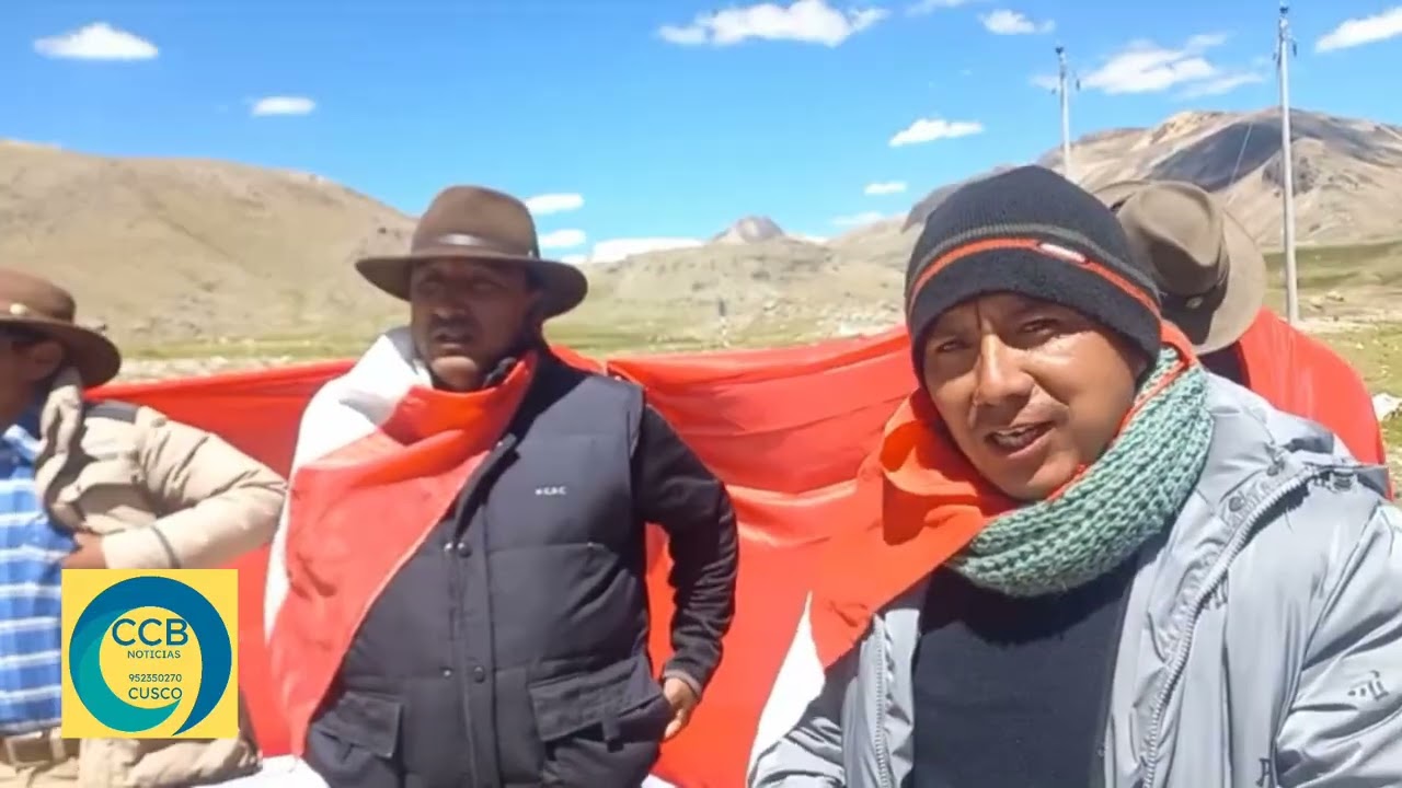 Se agudiza la huelga en Chumbivilcas contra la empresa minera Crespo 