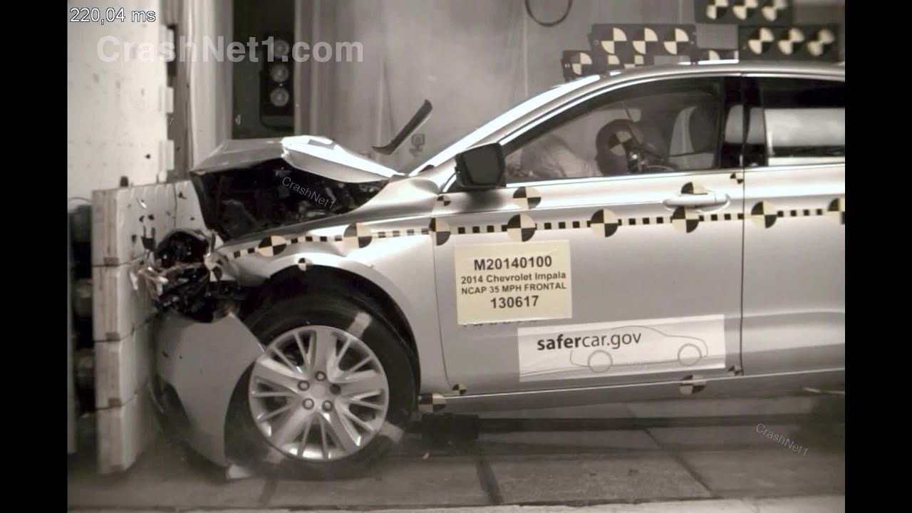 2014 Chevrolet Impala | Frontal Crash Test by NHTSA | CrashNet1