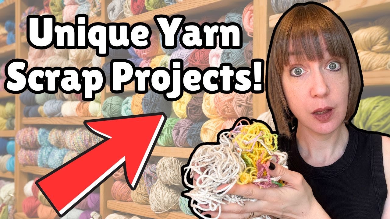 21 Awesome Yarn Scrap Projects - from partial skeins to tiny pieces