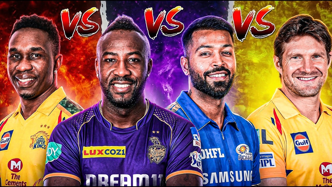Andre Russell vs Hardik Pandya vs DJ Bravo vs Shane Watson! Head To Head DEBATE!