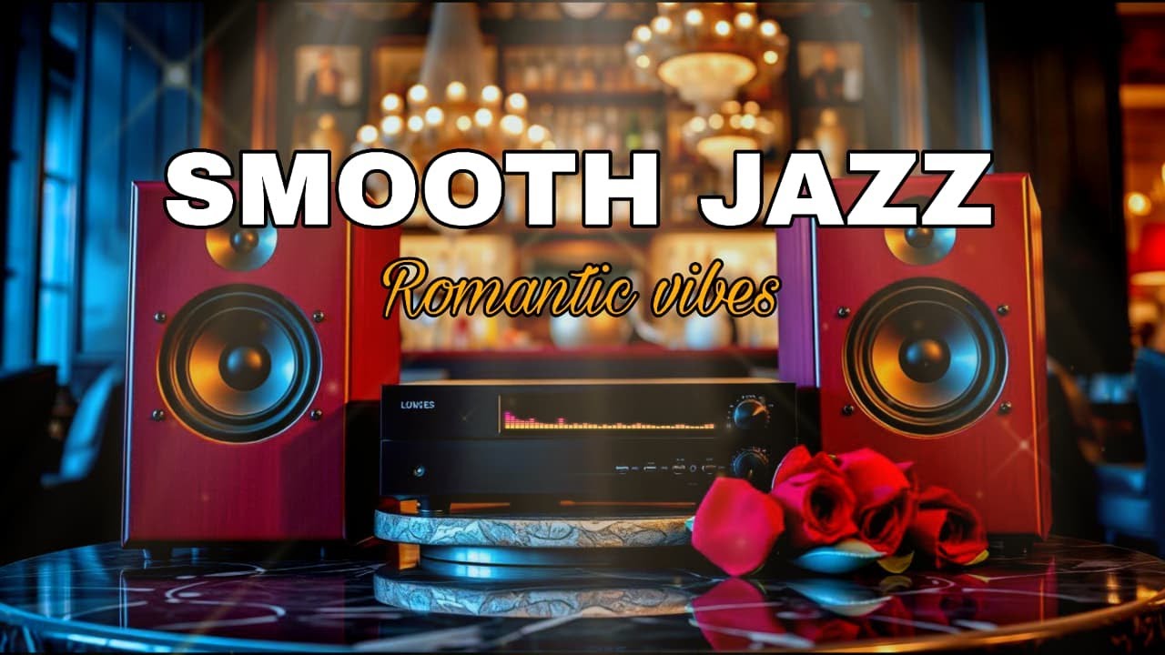 Smooth Jazz Romantic Vibes | Cozy & Sexy Jazz for Love, Cafe, Lounge & Night Mood