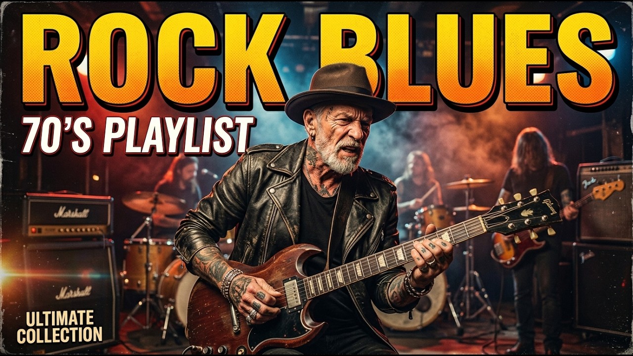 70s Rock Blues Legends 🎸 Ultimate Guitar Playlist That Never Gets Old