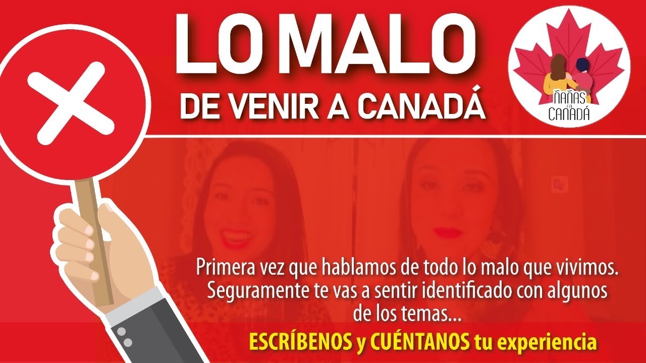 Lo malo de vivir en Canadá