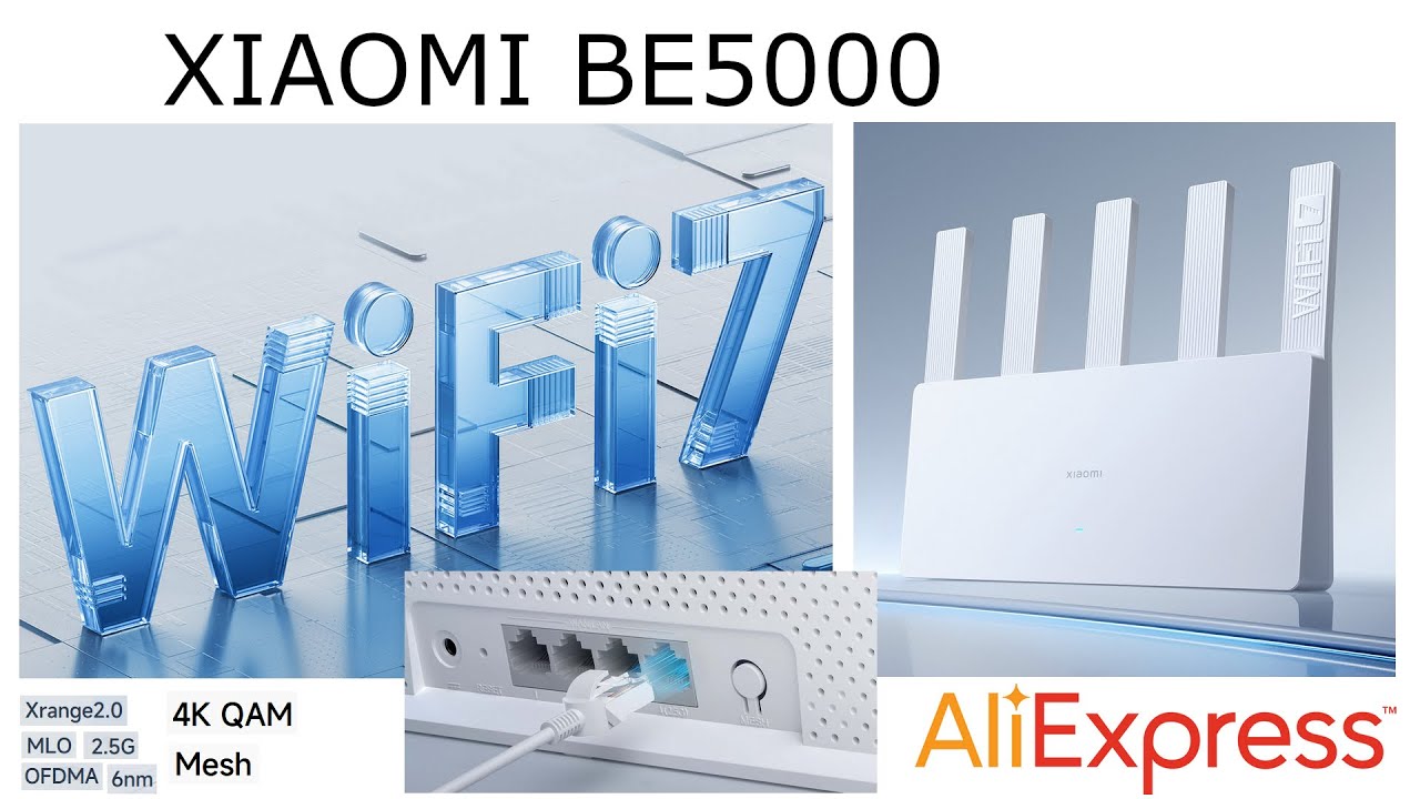 Маршрутизатор-роутер 🌐 Xiaomi BE5000 (RD18) 📶 Wi-Fi 7 - проверенный временем и прям очень хороший
