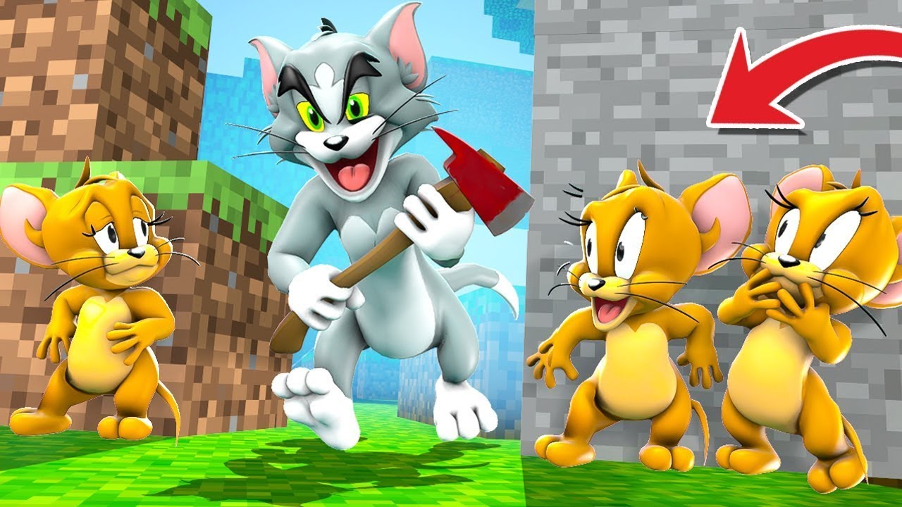 ZLI TOM MAČAK NAS TRAŽI U UKLETOM MINECRAFTU! *želi igrati skrivača pa nas ubiti*