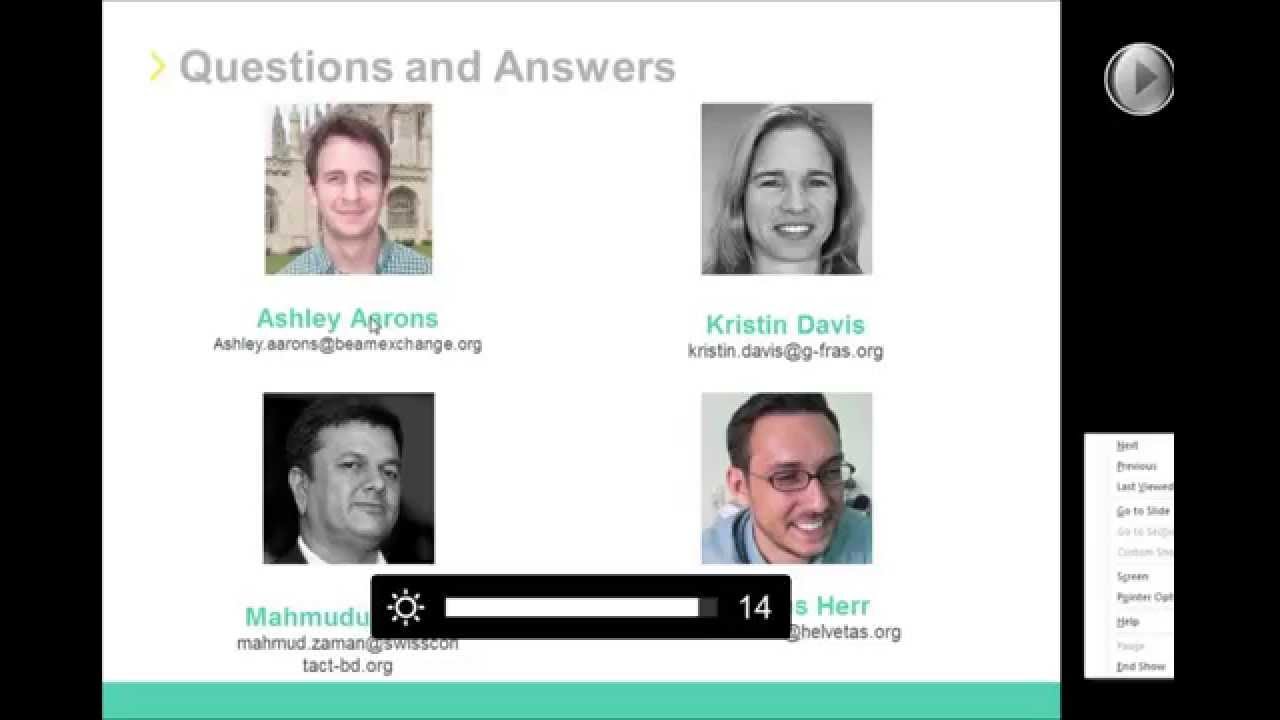 BEAM webinar: Market system approaches and public agricultural extension services