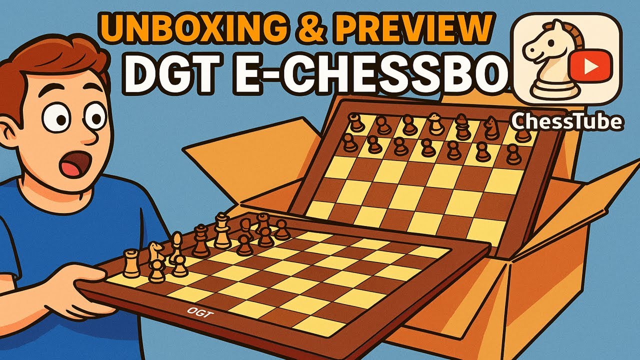 DGT Chess E-Board Unboxing and preview!
