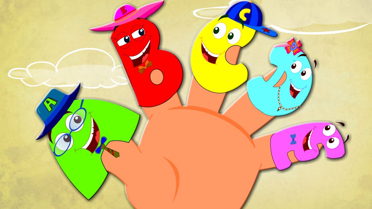 Finger Family Alphabets | Nursery Rhymes For kids | ABC Songs For Baby | Learn ABC