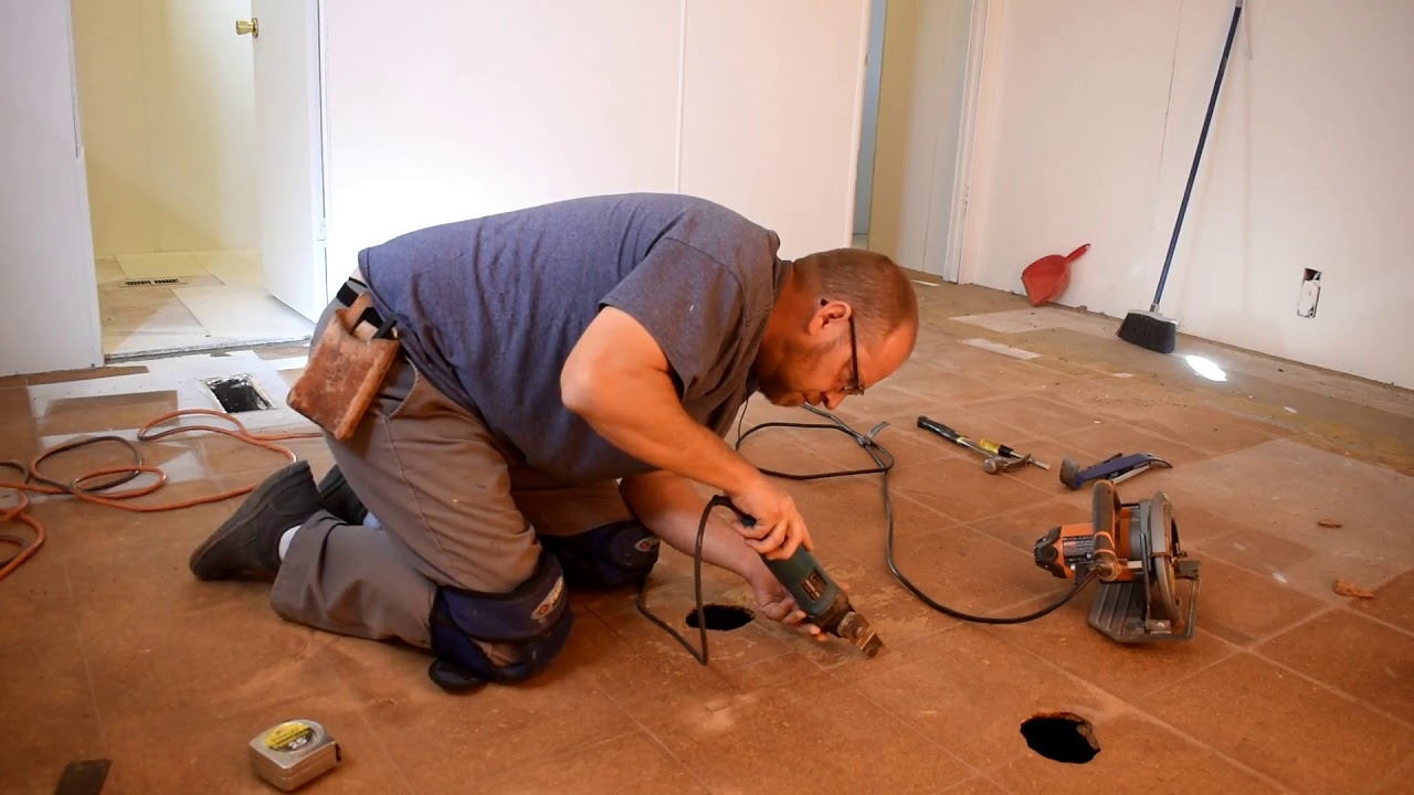 HOW TO PATCH A SUB FLOOR