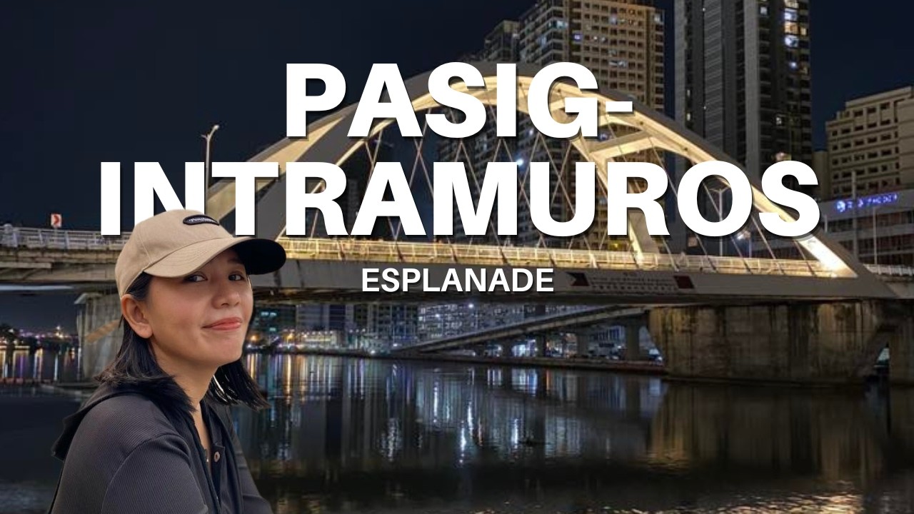 PASIG RIVER ESPLANADE - FIRST VLOG