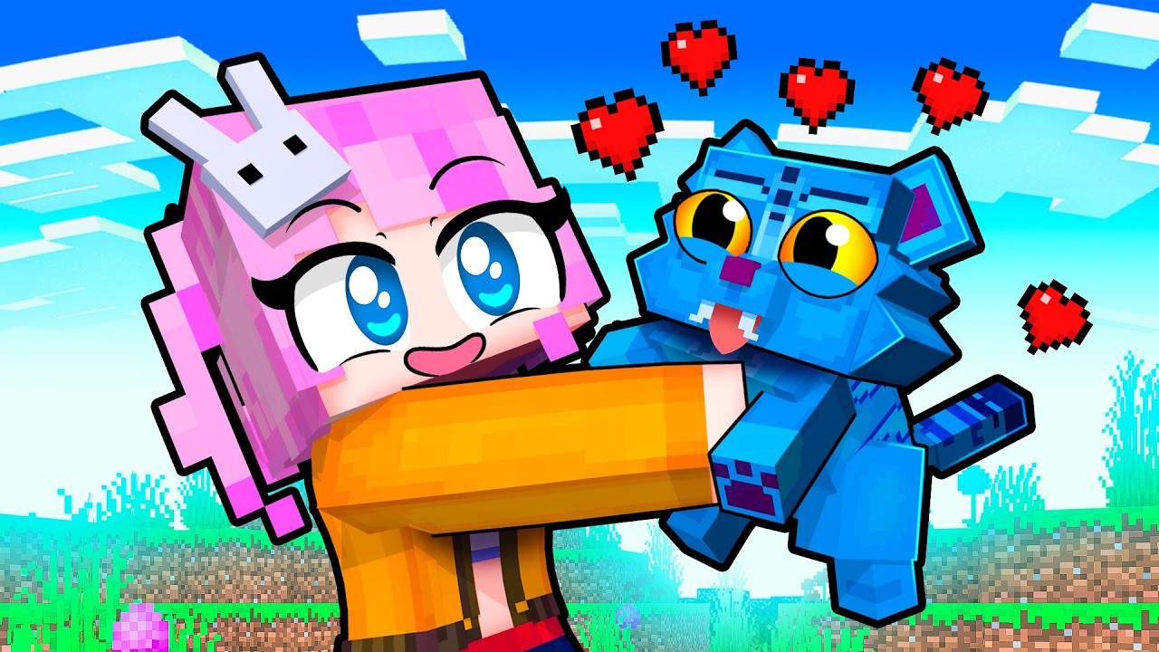 Тренируем нашего МАЛЫША KPOP ТИГРА в Minecraft!