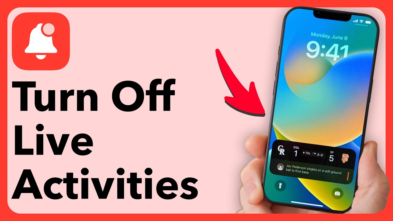 Как отключить &laquo;Live Activities&raquo; на экране блокировки iPhone