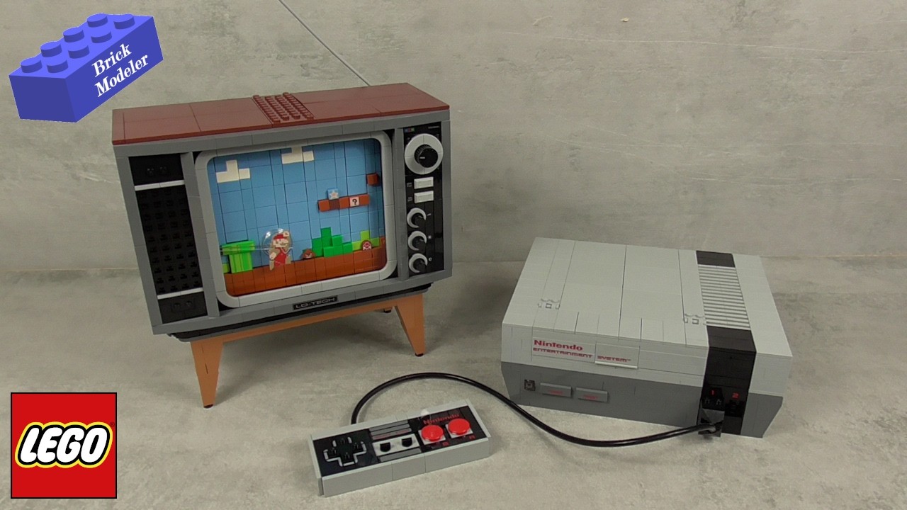 Lego Super Mario 71374 - Nintendo Entertainment System - Speedbuild