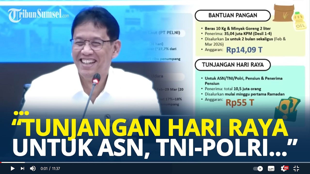 Menkeu Purbaya Bongkar THR 2026 Bagi ASN dan TNI-Polri Segera Cair, Pemerintah Siapkan Rp55 Triliun