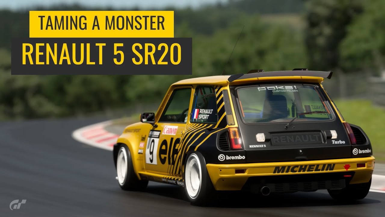 Укрощение монстра — замена Renault 5 Turbo SR20 — Gran Turismo 7