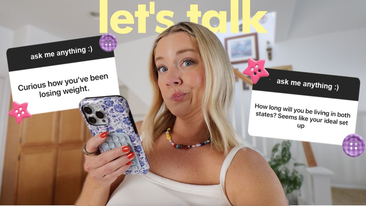 how i REALLY feel about my living situation, addressing my weight loss, marriage/kids? (Q&A)