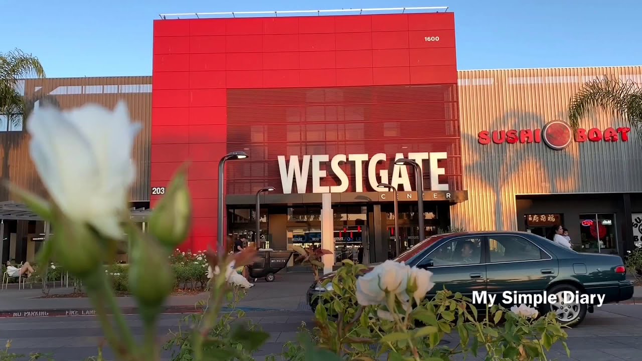Westgate Center, Shopping Mall at Saratoga Ave, San Jose