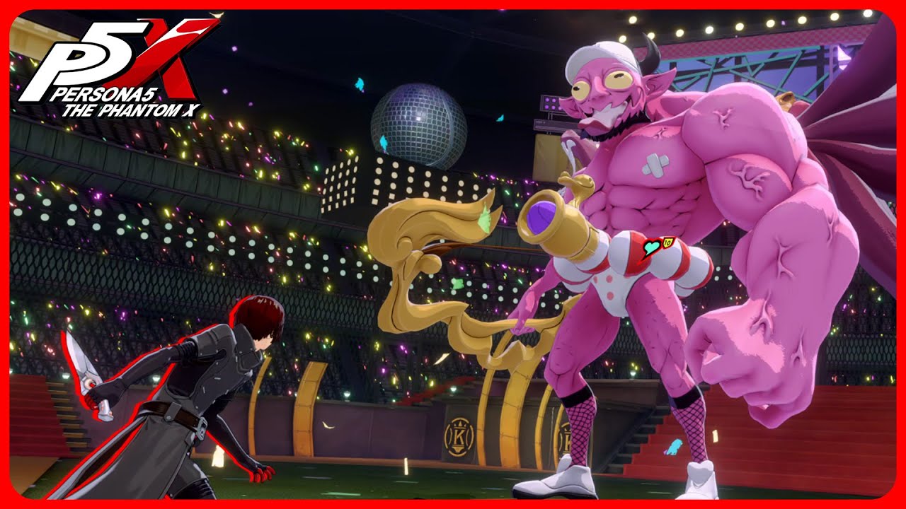 Beta 1 Shadow Kiuchi Boss Fight - Persona 5: The Phantom X ( Chinese )